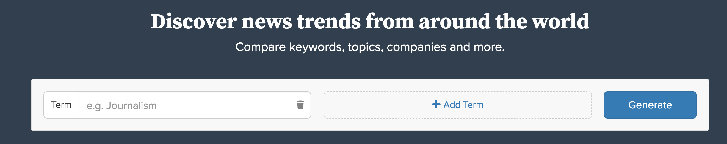 Muck Rack Trends Screenshot